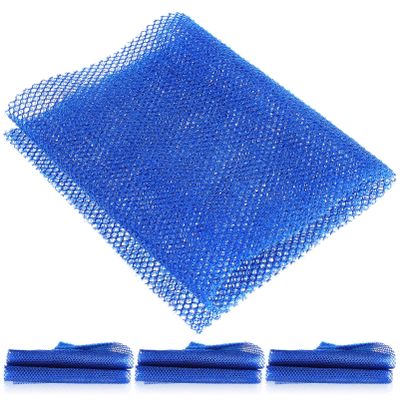 FOMIYES 4pcs African Mesh Exfoliating Body Washers Shower Scrubbers for Gentle Skin Smoothing and Daily Use Quick-Drying Bath Sponges for Full-Body Cleansing