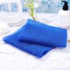 FOMIYES 4pcs African Mesh Exfoliating Body Washers Shower Scrubbers for Gentle Skin Smoothing and Daily Use Quick-Drying Bath Sponges for Full-Body Cleansing view 4