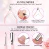 Makartt Nail Dehydrator and Primer Set Bunle with Nail File and Buffer, Pink Basic Nail Prep Kit view 4