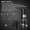 Hair Fibers for Thinning Hair Fiber Applicator 3-in-1 Set - Natural Concealing Hair Building Fibers - Long-Lasting Spray with Accessory for Crisp Hairlines, Thicker Beard & Styling (Dark Brown) view 3