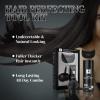 TOPIBUITY Hair Thickening Fibers & Applicator Set - Natural Long-Lasting Concealer for Fuller Hair, Thicker Beard & Crisp Hairlines (BLACK) view 4