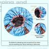 Silky Design Bonnet with Elastic Soft Band Adjustable Women and Men Bonnets for Sleeping Comfortable Satin Fabric (Tony2 Chop) view 4