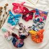 FRCOLOR 8pcs High Elasticity Cloth Hair Scrunchies for Women Ear Ponytail Holders Versatile Hair Ties for Daily Wear and Fashion Accessories view 4