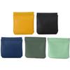 5/10Pcs Pocket Cosmetic Bag, Lambskin Pocket Cosmetic Bag,Portable Self-Closing Mini Storage Bag (5Pcs-A) view 1