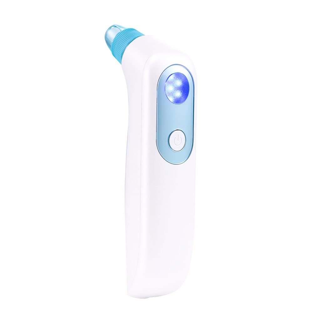 XARONF Blackhead Remover Pore Vacuum, Electric Facial Deep Cleaner, USB Rechargeable Acne Whitehead Extraction Tool, 4 Suction Heads & 3 Adjustable Suction