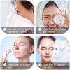 XARONF Blackhead Remover Pore Vacuum, Electric Rechargeable Blackhead Whitehead Acne Comedone Pimple Extractor Facial Pore Cleaner Blackhead Removal Kit, 6 Suction Probes, Face Cleaning Tools view 2