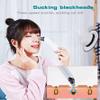 XARONF Blackhead Remover Pore Vacuum, Facial Pore Cleaner,Electric Acne Extractor Tool, USB Rechargeable Blackhead Vacuum Kit for Women & Men view 3