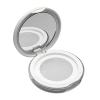 0.1 oz Empty Makeup Powder Container Compact Case Plastic Cosmetic Jars Travel Containers Refillable Powder Bottle Box Makeup Powder Holder 1Pcs (white) view 1