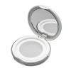 0.1 oz Empty Makeup Powder Container Compact Case Plastic Cosmetic Jars Travel Containers Refillable Powder Bottle Box Makeup Powder Holder 1Pcs (white) view 3