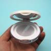 0.1 oz Empty Makeup Powder Container Compact Case Plastic Cosmetic Jars Travel Containers Refillable Powder Bottle Box Makeup Powder Holder 1Pcs (white) view 4