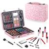 Hot Sugar Makeup Kit for Teenager Girls 10-12, All in One Beginner Makeup Kit for Women Full Kit, Teen Cosmetic Gift Set on Birthday Christmas (Pink Daisy) view 1
