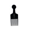Hercules Sagemann 90 Hard Rubber Pick Comb. Extra Coarse, 6.75in Tall Comb For Thick Hair, Comb for Afro Hair Handmade and Hand Polished for Everyday Hair Care view 1