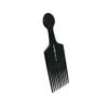 Hercules Sagemann 90 Hard Rubber Pick Comb. Extra Coarse, 6.75in Tall Comb For Thick Hair, Comb for Afro Hair Handmade and Hand Polished for Everyday Hair Care view 2