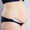 More of Me to Love Organic Cotton and Viscose Blend Tummy Liner, 4-Pack, XX-Large (Pearl White, Stone Gray) view 4