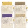 Age of Sage Natural Soap Bar w/Sisal Bag, 4pk Vegan Artisan Soap Set for Women - Honey & Him Scent: Cherry Almond, Oatmeal Milk Honey, Oakmoss Lavender, & Mechanics Soap view 1