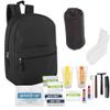 12 Packs of Homeless Backpack Kits Winter Care Package Supplies Bulk Hygiene Toiletries, Homeless Winter Survival Supplies Bulk Kits with Socks, Blanket view 1