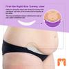 More of Me to Love Organic Cotton and Viscose Blend Tummy Liner, 4-Pack, X-Large (Pearl White, Stone Gray) view 3
