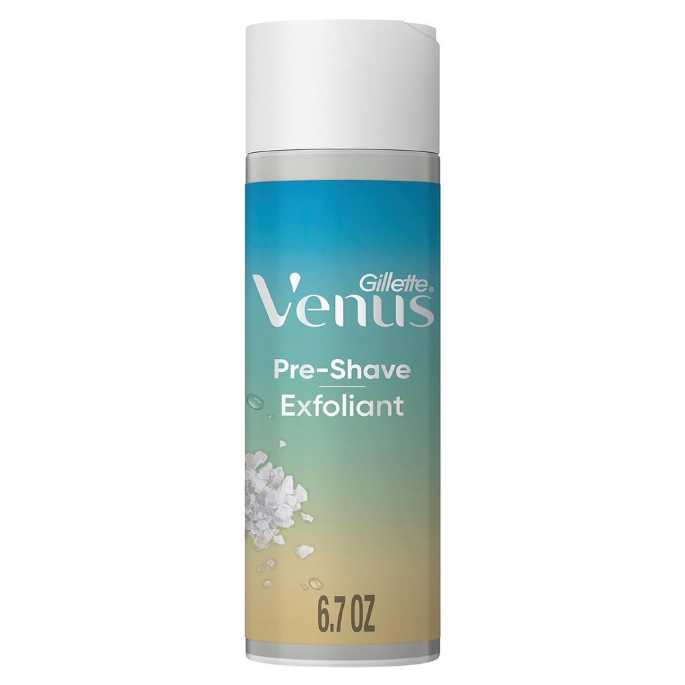 Gillette Venus Women's Exfoliant Scrub, Pre-Shave Sea Salt Exfoliant Scrub 6.7 oz