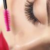 LALAFINA 100pcs Rose Red Disposable Eyelash Brushes Professional Mascara Wands for Makeup Application for Salon Home Use Easy to Separate Apply Mascara Flexible Brush Head view 3