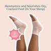 Bare August Moisturizing Socks | Soft Heel-Repair Gel Socks for Foot Care, Dry & Cracked Heels | Overnight Comfort Sleep Socks for Women & Men | Reusable Spa Socks for Smooth & Hydrated Skin - 2 Pairs view 4