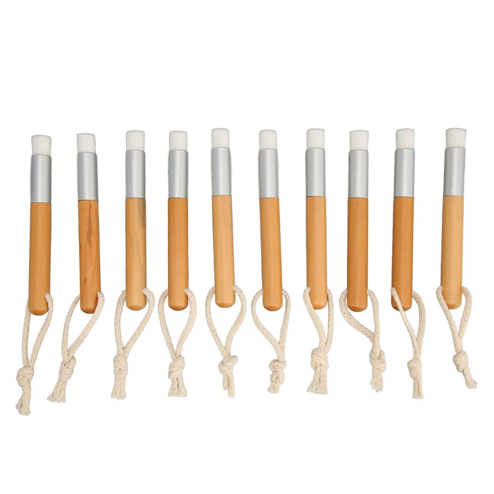 10pcs Lash Shampoo Brushes, Portable and Mini Size Blackhead Remover Brush Tool for Home and Travel Skin, Cosmetic Washing Brush with Soft Hair for Cleansing