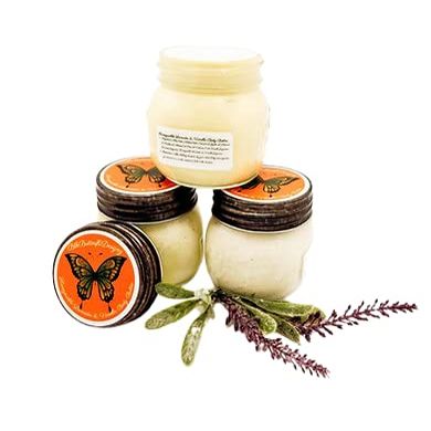 BlkButterfli Designz Moisturizing Body Butter - 4oz, 8oz, & 16oz (Organic Aloe Vera Cooling, 16oz)