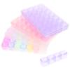 NUOBESTY 4pcs Organizer Box Dividers for Manicure Tools Makeup Organizer Countertop Desktop Multi-Function Box Skincare Desktop Holder view 1
