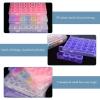 NUOBESTY 4pcs Organizer Box Dividers for Manicure Tools Makeup Organizer Countertop Desktop Multi-Function Box Skincare Desktop Holder view 2