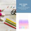 NUOBESTY 4pcs Organizer Box Dividers for Manicure Tools Makeup Organizer Countertop Desktop Multi-Function Box Skincare Desktop Holder view 4