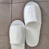 Fineget Spa Slippers for Guests Men Women Hotel Indoor House Non-Disposable Travel White Waffle Open Toe Breathable Slippers 4 Pairs view 2
