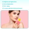 2Pack Ice Roller for Face, Qewro Silicone for Tone skin, Reusable Eye Puffiness Relief, Ice Roller Mold for Neck, Facial Roller to Remove Fine Lines Pores Anti Wrinkles (Pink and Green) view 4