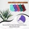 Evridwear Exfoliating Dual Texture Bath Gloves for Shower, Spa, Massage and Body Scrubs, Dead Skin Cell Remover, with Hanging Loop Heavy(5 Pairs Gift Set for Women) view 4