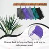 Evridwear Exfoliating Dual Texture Bath Gloves for Shower, Spa, Massage and Body Scrubs, Dead Skin Cell Remover, with Hanging Loop Heavy(5 Pairs Gift Set for Men and Women ) view 4