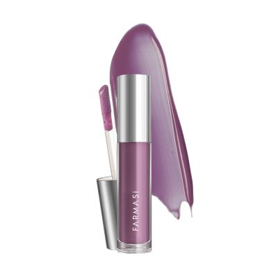 FARMASi Tinted Lip Plumper, Plumping Lip Gloss, Promoting Natural Circulation for Fuller, Younger Looking Lips, Hydrating, High-Shine, Volumizes, 0.2 fl.oz (02 Flirt, 0.2)