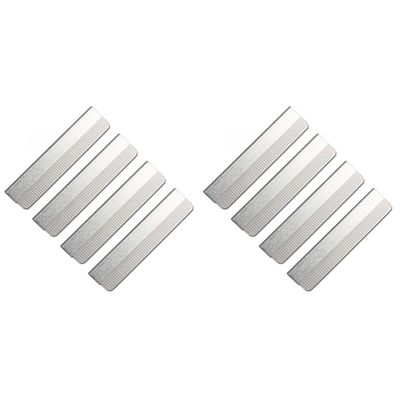 Healifty 80pcs Stainless Steel Eyebrow Precision Eyebrow Trimmer for Women and Girls Lightweight Design for Makeup Tool for Grooming and Shaping