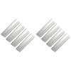 Healifty 80pcs Stainless Steel Eyebrow Precision Eyebrow Trimmer for Women and Girls Lightweight Design for Makeup Tool for Grooming and Shaping view 1
