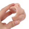 Brrnoo 3pcs 3D Silicone Nose Mouth Model, Soft Piercing Practice Reusable Body Part Model for Puncture Display (9.3 X 6.8 X 2.5cm) view 3