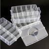 Cabilock Plastic Storage Container Handle 30 Grids Organizing Box for Cosmetics Jewelry view 2