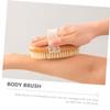 DOITOOL Natural Boar Bristle Body Scrubber for Exfoliating and Massaging Skin Ergonomic Design for Daily Use Bathroom for Convenient view 4