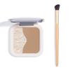 ELLESY Highlighter Contour Powder Makeup KitFace Shimmer Highlighter and Matte Finish Contour BronzerLightweight, Easy to apply -C02 view 1