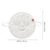 Beaupretty 2pcs Face Towel Mask Facial Steamer Towel Coral Fleece Moisturizing Warmers Hot Cold Mask Spa Skin Care Tool for Women Girls view 2