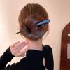 Minimalist Stylish Wood Hair Pins Stick For Buns Handmade Classical Chopsticks Women Thick Hair Hair Accessories view 4