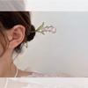 Simple Modern Temperament Lily Of The Valley Hair Sticks Fashion Metal Hair Pins Stick Bun Chopsticks Hair Accessories For Women Bun view 2