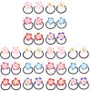 LALAFINA 36Pcs Plumeria Hair Ties Hawaiian Flower Hair Ropes Assorted Colors Beach Flower Headpieces for Women and Girls view 1