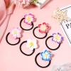 LALAFINA 36Pcs Plumeria Hair Ties Hawaiian Flower Hair Ropes Assorted Colors Beach Flower Headpieces for Women and Girls view 4