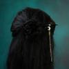 2 Pcs Rising Steadily Wood Hair Pins Stick,Women Hair Chopsticks For Buns Chignon Hanfu Hair Accessories For Women Hair Stick view 4