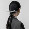 Fashionable Tassels Wrap Around Spirit Snakes Hair Sticks Fashion Metal Hair Pins Stick Bun Chopsticks Hair Accessories For Women Bun view 2