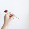 Fashion Immortal Flower Rose Hair Sticks Fashion Metal Hair Pins Stick Bun Chopsticks Hair Accessories For Women Bun view 1