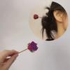 Fashion Immortal Flower Rose Hair Sticks Fashion Metal Hair Pins Stick Bun Chopsticks Hair Accessories For Women Bun view 4