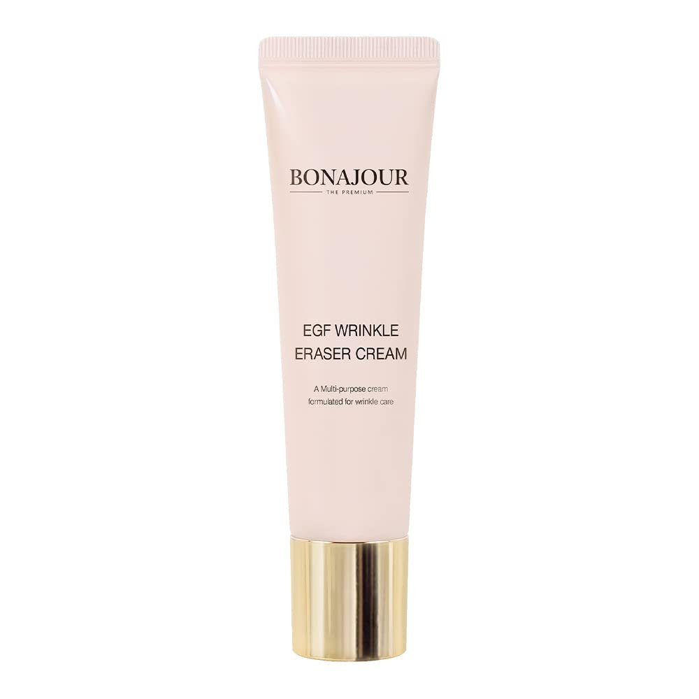 BONAJOUR] EGF Wrinkle Eraser Cream - 10% Volufiline, High Nutrition, Anti-aging&Wrinkle care multi-cream for dry skin 1.01Fl. Oz